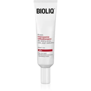 Bioliq AFLOFARM 65+ krem intensywnie odbudowujący do skóry oczu ust szyi i dekoltu 30 ml - Kosmetyki pod oczy - miniaturka - grafika 1