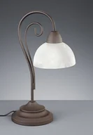 Lampy stojące - Trio Leuchten Lampa stołowa Dallas 1 rdzawo brązowa - miniaturka - grafika 1