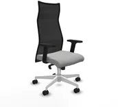 Fotele i krzesła biurowe - Krzesło Biurowe Piqueras y Crespo B2D026N Jasnoszary - miniaturka - grafika 1