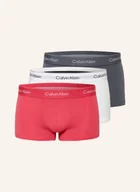 Majtki damskie - Calvin Klein Bokserki Icon Cotton Stretch Low Rise, 3 Szt. pink - miniaturka - grafika 1