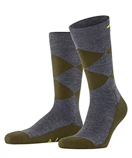 Burlington Skarpety trekkingowe unisex z materiału regulującego wilgotność, Zielony (Cactus 6140), 40-46 EU - Skarpetki damskie - miniaturka - grafika 1