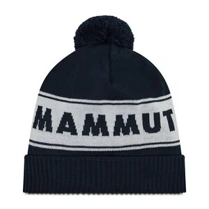 Czapki damskie - Mammut Czapka Peaks Beanie 1191-01100-5899-1 Marine/White - grafika 1