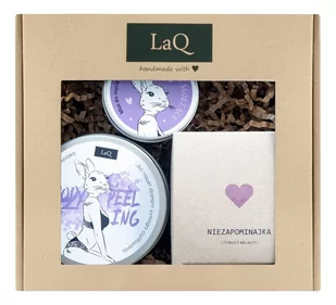 LaQ Zestaw Króliczka (Scrub 200ml + Masło do ciała 200ml + Mus 100ml) - Zestawy kosmetyków damskich - miniaturka - grafika 1