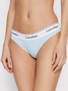 Majtki damskie - Calvin Klein Underwear Figi klasyczne 0000F3787E Niebieski - grafika 1