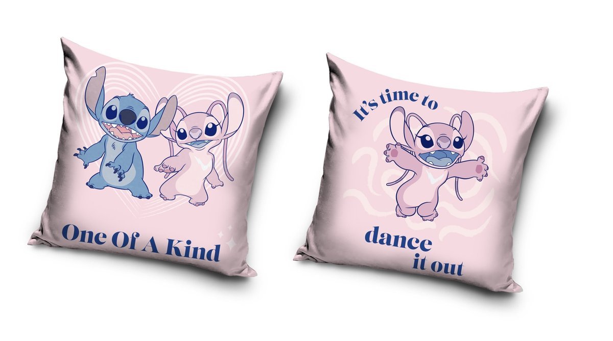Poszewka welwetowa na poduszkę Disney Lilo i Stitch LIS20250721 40 x 40 cm