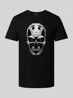 Koszulki męskie - T-shirt z nadrukowanym motywem - miniaturka - grafika 1