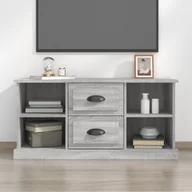 Szafki RTV - Szafka pod telewizor, szary dąb sonoma, 99,5x35,5x48 cm Lumarko! - miniaturka - grafika 1