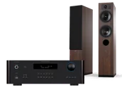 Zestawy stereo - Rotel RA-1572 MkII (czarny) + Tesi 5 (mokka) - miniaturka - grafika 1