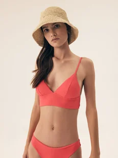 Góra bikini Cancun Bloovii koralowy M - Stroje kąpielowe - miniaturka - grafika 1