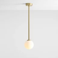 Lampy sufitowe - Aldex Szklana lampa wisząca PINNE zwis nad stół modernistyczny biały 1080PL_G40_M - miniaturka - grafika 1