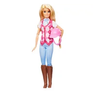 Lalki dla dziewczynek - Barbie, Malibu, lalka dżokejka z akcesoriami - miniaturka - grafika 1