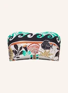Stroje kąpielowe - Seafolly Góra Od Bikini Bandeau Atlantis gruen - miniaturka - grafika 1