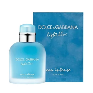 Dolce & Gabbana Beauty Light Blue Eau Intense Pour Homme - Wody i perfumy męskie - miniaturka - grafika 1