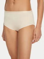 Majtki damskie - Triumph Komplet 2 par fig klasycznych z wysokim stanem Sense Of Modal 10224762 Écru - miniaturka - grafika 1