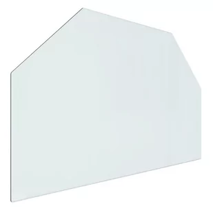 Panel kominkowy, szklany, sześciokątny, 80x50 cm - Akcesoria kominkowe - miniaturka - grafika 3