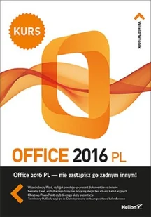 Office 2016 PL. Kurs - Aplikacje biurowe - miniaturka - grafika 1