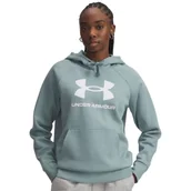 Bluzy sportowe damskie - Bluza damska Under Armour Rival Fleece Big Logo Hoody - miniaturka - grafika 1