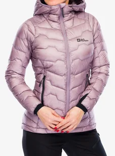Kurtka puchowa damska Jack Wolfskin Alpspitze Down Hoody - wild blossom - Kurtki narciarskie - miniaturka - grafika 1
