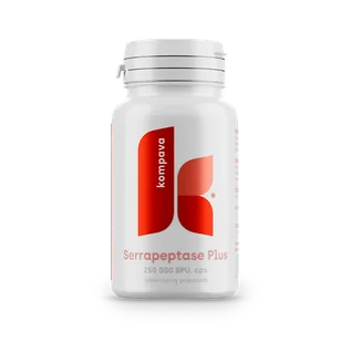 Serrapeptase Plus 356 mg/90 kaps - Przeziębienie i grypa - miniaturka - grafika 1