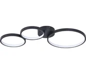 Lampy sufitowe - LED Plafon FLAMENCO LED/33W/230V 4000K czarny - miniaturka - grafika 1