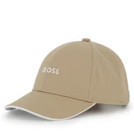 Czapki dla dzieci - Czapka z daszkiem BOSS J53115 S Beżowy - miniaturka - grafika 1