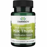 Suplementy diety - Full Spectrum Milk Thistle - Ostropest (30 kaps.) - miniaturka - grafika 1