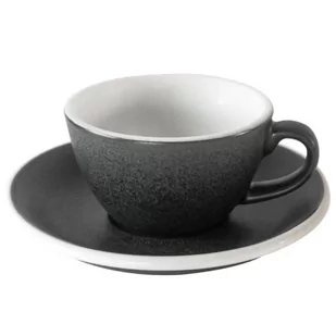Filiżanka Loveramics Egg do Flat White 150 ml - Anthracite / Ciemnoszary - Filiżanki - miniaturka - grafika 1