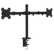 Uchwyty do monitorów - ART UCHWYT DO 2-ch 8kg MONITORÓW LED/LCD 13-27" L-02A AJARTM00000L02A - miniaturka - grafika 1
