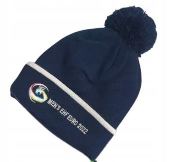 HUMMEL CZAPKA ZIMOWA EURO 2022 GRANATOWA 1A8G5_A* 1_8