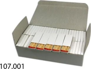 Wołoszyn NOWOŚĆ Zapałki reklamowe bez nadruku!!! BX-1 - Akcesoria do grilla - miniaturka - grafika 1