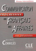 Książki do nauki języka francuskiego - Communication progressive du francais des affaires klucz - Penfornis Jean-Luc - miniaturka - grafika 1