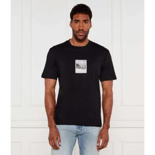 HUGO T-shirt Darthy Relaxed fit - Koszulki męskie - miniaturka - grafika 1