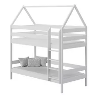 Łóżka dla dzieci i młodzieży - Łóżko piętrowe domek 160x80 - miniaturka - grafika 1