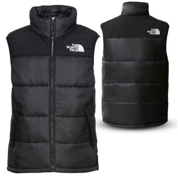 Kamizelka męska The North Face Himalayan Gruby Lekki Bezrękawnik Czarny S