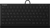 Klawiatury - KeySonic KSK-5011ELC (DE) klawiatura USB QWERTZ Niemiecki Czarny 60956 - miniaturka - grafika 1