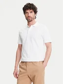 Koszulki męskie - Pierre Cardin Polo C5 21354.2110 Biały Regular Fit - miniaturka - grafika 1