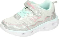 Buty dla dziewczynek - KangaROOS K-aw Frost dziewczęce sneakersy, Vapor Grey Mint, 34 EU - miniaturka - grafika 1