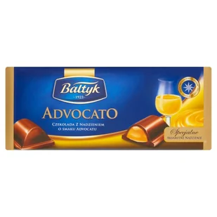 BAŁTYK CZEKOLADA NADZIEWANA ADVOCATO 153G - Czekolada - miniaturka - grafika 1