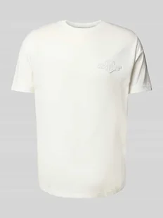 T-shirt o kroju regular fit z wyhaftowanym logo i okrągłym dekoltem - Koszulki męskie - miniaturka - grafika 1