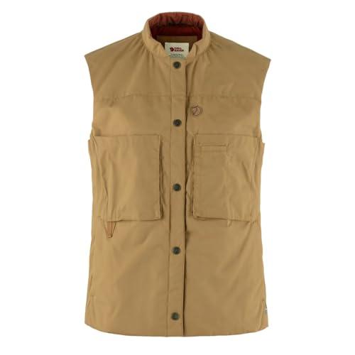 Fjallraven 87175-232 Singi Padded Vest W damska kamizelka sportowa Buckwheat Brown, rozmiar XS