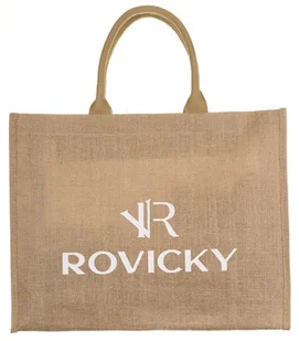 Ekologiczna Jutowa Torba Na Zakupy - Rovicky - Torby i wózki na zakupy - miniaturka - grafika 1