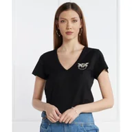 Koszulki i topy damskie - Pinko T-shirt | Regular Fit - miniaturka - grafika 1