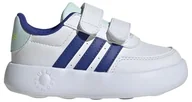 Buty dla dziewczynek - adidas Buty dziecięce uniseks Breaknet 2.0 Sneaker, Cloud White Semi Lucid Blue Halo Mint, 38 2/3 EU - miniaturka - grafika 1