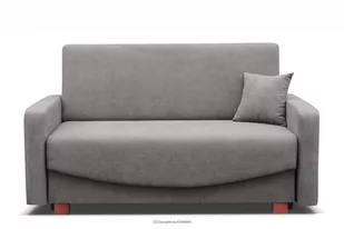 Sofa 3 rozkładana do pokoju dziecięcego amerykanka szara INCA Konsimo - Sofy i kanapy - miniaturka - grafika 1