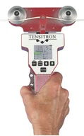 Inne urządzenia pomiarowe - Miernik pomiaru siły naciągu / napięcia drutu, kabla, włókien LX-250-1 Tensitron - miniaturka - grafika 1