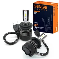 Żarówki samochodowe - Żarówki SENSO 2x LED H7 +250% CSP 12V 16000LM - miniaturka - grafika 1