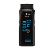 Żele pod prysznic dla mężczyzn - Luksja, Men Cool, Żel pod prysznic, 500 ml - miniaturka - grafika 1