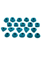 Sprzęt wspinaczkowy - Chwyty wspinaczkowe Ocun Footholds Set 1 Bolt-on - blue - miniaturka - grafika 1