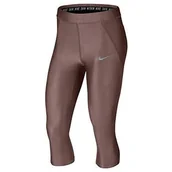 Spodnie rowerowe - Nike Power Speed spodnie damskie fioletowy Smokey Mauve L - miniaturka - grafika 1