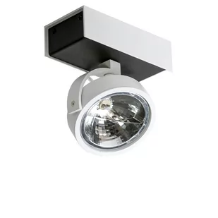 Azzardo Lampa przysufitowa MAX 1 12V GM4114-12V White/Black metal / aluminium IP20 - Lampy sufitowe - miniaturka - grafika 1